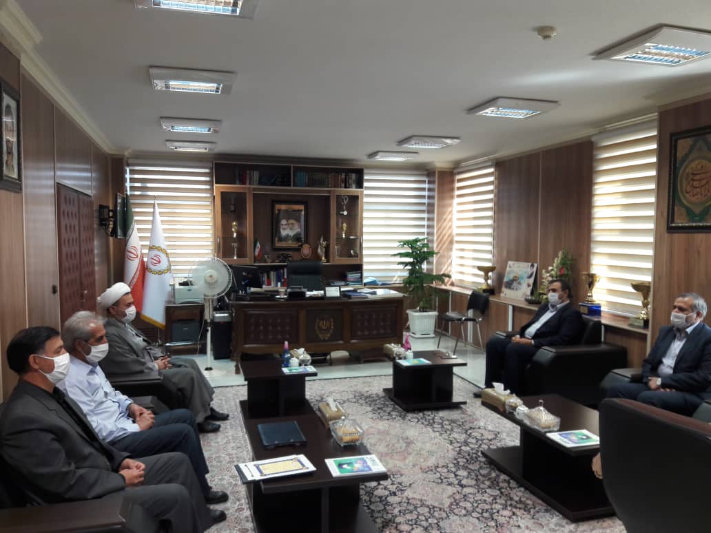 جلسه ستاد بازسازی عتبات عالیات استان با مدیریت شعب بانک ملی