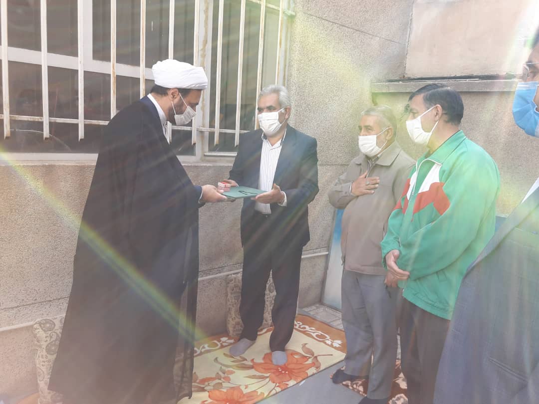 جلسه تودیع و تقدیر از زحمات بی دریغ رئیس محترم ستاد بازسازی عتبات عالیات شهرستان چالدران
