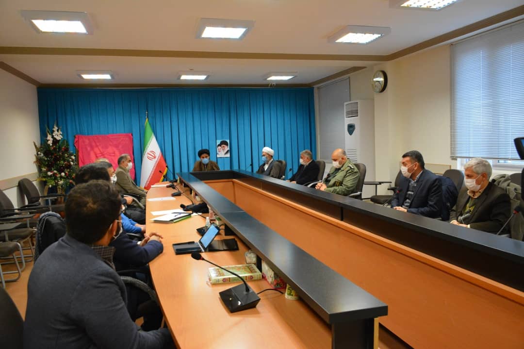 تشکیل جلسه ستاد بازسازی عتبات عالیات استان آذربایجان غربی در دفتر نماینده محترم ولی فقیه استان