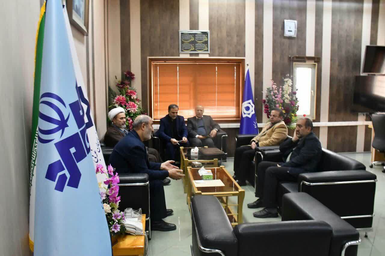 برگزاری جلسه ستاد توسعه وبازسازی عتبات عالیات با صدا وسیمای مرکزاستان استان آذربایجان غربی