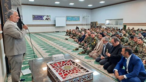 دیدار رئیس رئیس و مسئولین ستاد عتبات عالیات  شهرستان سلماس با رزمندگان تیپ 264 شهید عبدی نزاجا