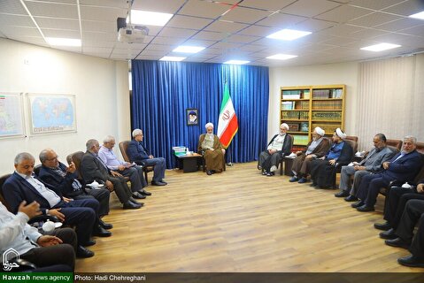 تجلیل مدیر حوزه‌های علمیه از دستاورد‌های ستاد بازسازی عتبات+گزارش تصویری