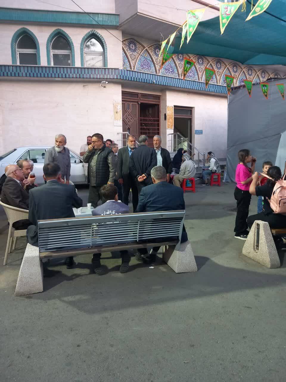 برپایی موکب رزمندگان ثارالله مسجد لطفعلی خان شهر ارومیه به مناسبت عیدالله الاکبر ، عید غدیر خم