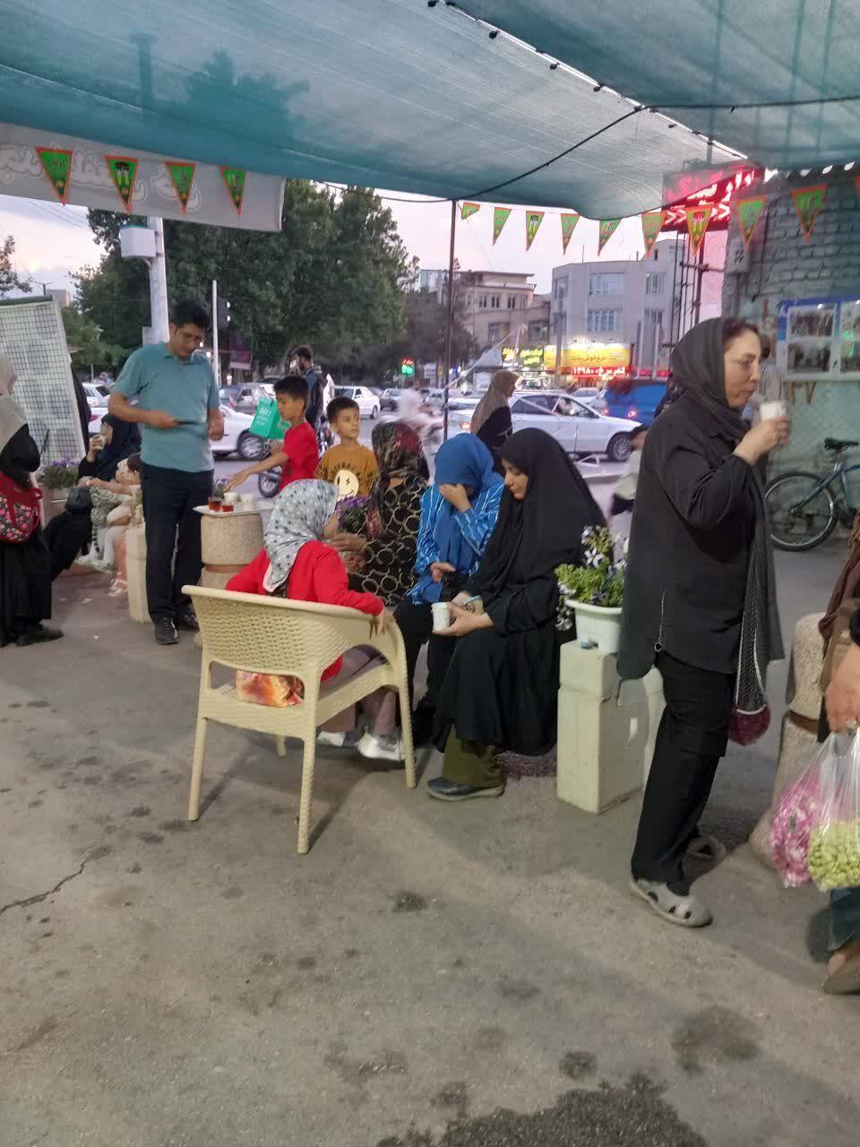 برپایی موکب رزمندگان ثارالله مسجد لطفعلی خان شهر ارومیه به مناسبت عیدالله الاکبر ، عید غدیر خم