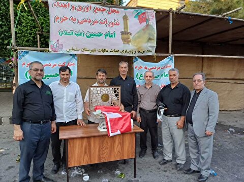حضور خادمان ستاد توسعه و بازسازی عتبات عالیات شهرستان سلماس، در اجتماع بزرگ غدیریون