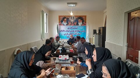 نشست خبری رئیس ستاد توسعه و بازسازی عتبات عالیات آذربایجان‌غربی با اصحاب رسانه استان