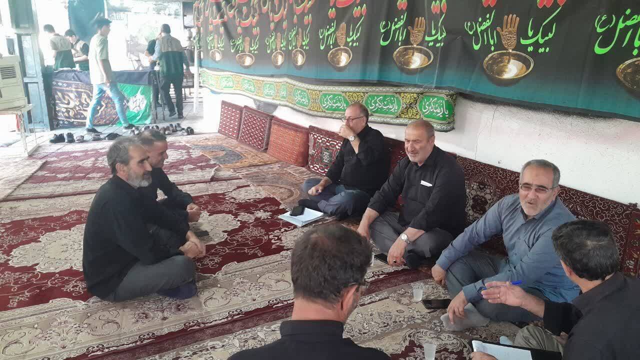 بازدید رئیس قرارگاه اربعین ستاد عتبات استان آذربایجان غربی، از نحوه خدمات دهی موکب شهدای وکیل کندی شهرستان میاندوآب