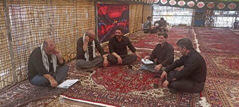 بازدید رئیس قرارگاه اربعین ستاد عتبات استان آذربایجان غربی، از نحوه خدمات دهی موکب سنگرسازان بی سنگر جهاد کشاورزی استان