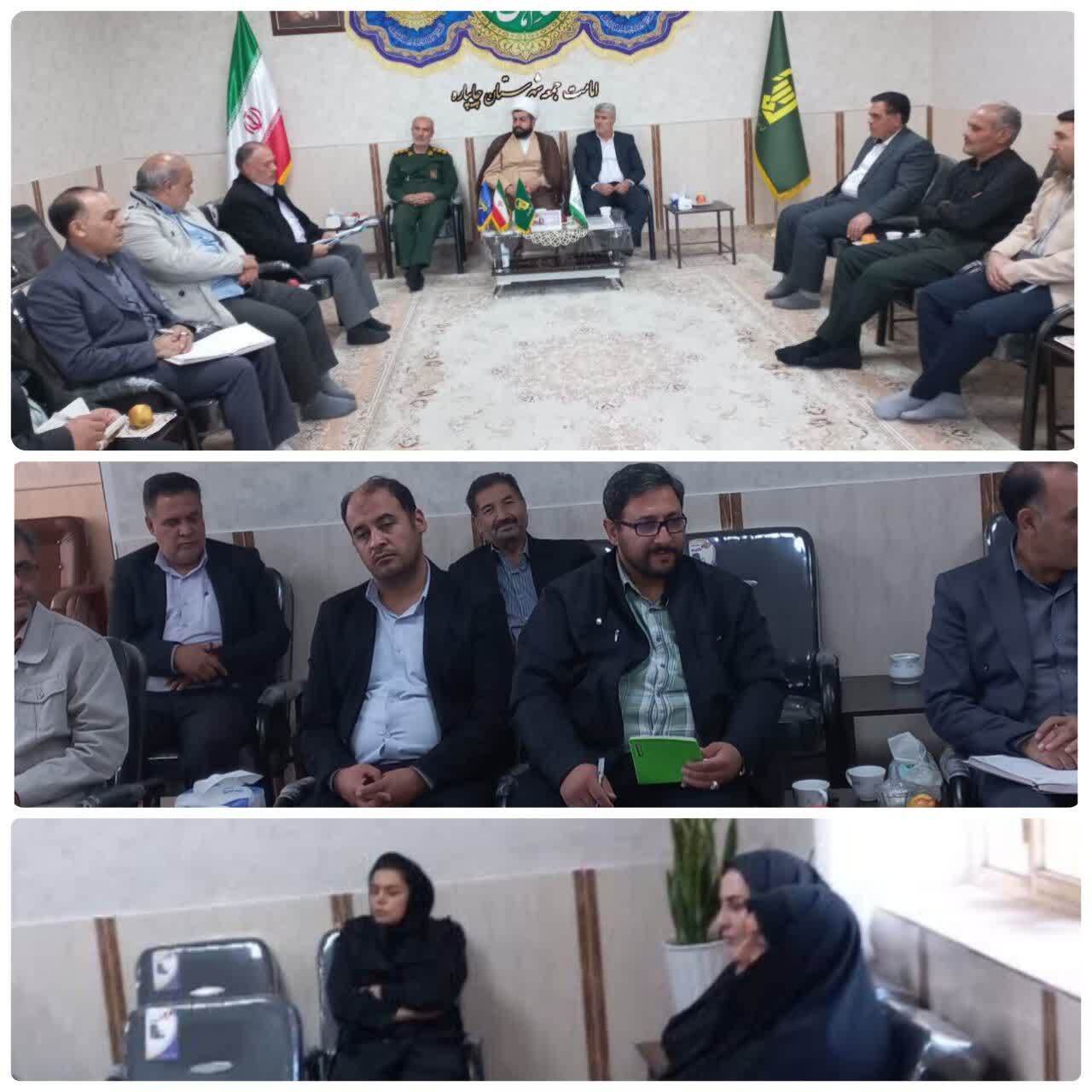 برگزاری جلسه سه ماهه هیأت امنای ستاد توسعه و بازسازی عتبات عالیات شهرستان چایپاره