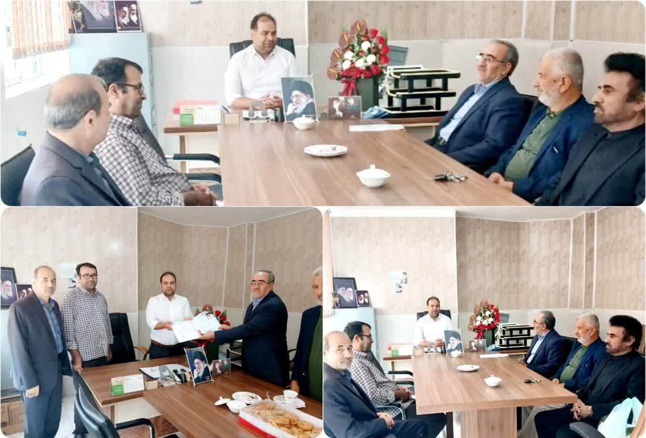 دیدار با رئیس جدید اداره راه و شهرسازی شهرستان میاندوآب