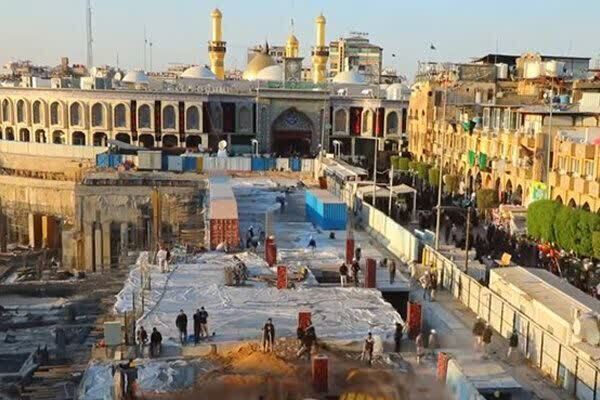 تداوم مشارکت مردم مؤمن شهرستان خوی، در توسعه و بازسازی عتبات عالیات