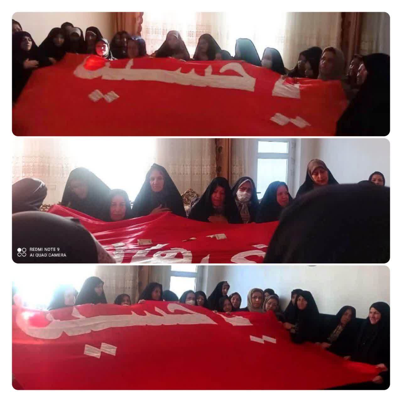 دعوت خادمان ستاد توسعه و بازسازی عتبات عالیات شهرستان تکاب به مجلس روضه خانگی