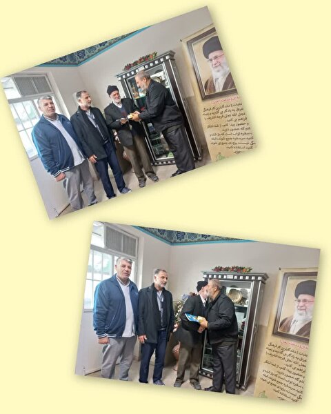 تجلیل از خیر حرم ساز ارومیه ای، آقای طاهر حسین پور